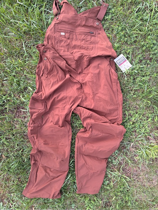 Duluth Trading Co Pants - NWT Duluth Trading Co Rust-Brown Women's Gardening Bib Overalls 🪴